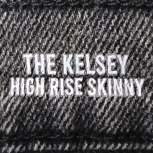 Kensie Jeans Size 14 Luxe Vintage Kelsey High Rise Skinny Gray - Picture 8 of 10